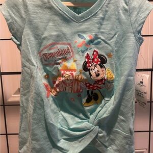 Disney Parks Toddler Minnie Shirt - NWT - Minnie Mouse - Disneyland - Size XS 4